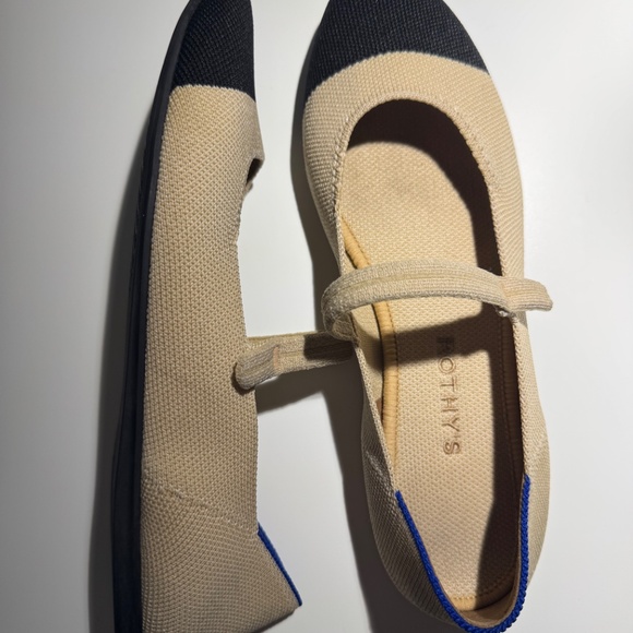 Rothy’s The Square Mary Jane – Cream Captoe - Picture 10 of 10